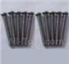 Wltoys A979-B A949-40 Round head screws-M2.5X8(10PCS) For Wltoys A979-B Rc Car Parts,High speed 1:18 Scale 4wd,2.4G A979-B rc racing car Parts,On Road Drift Racing Truck Car Parts